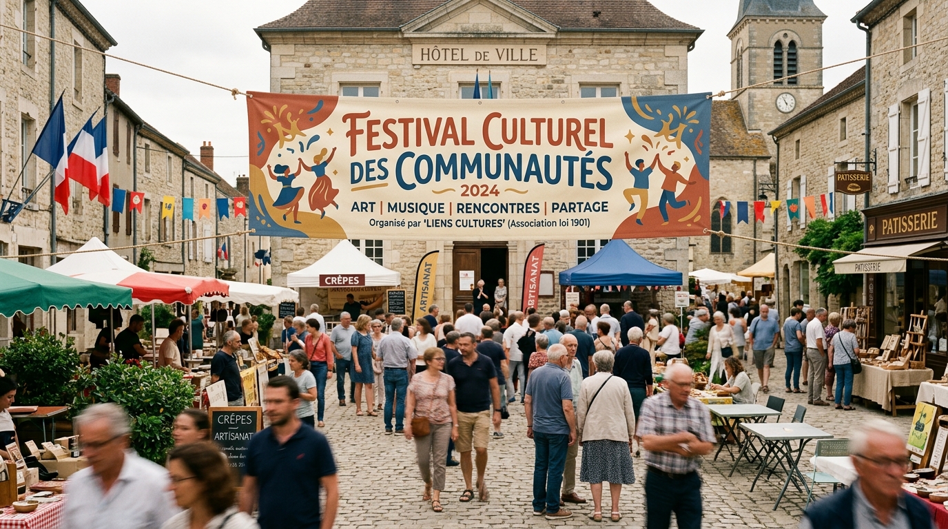 Bannière institutionnelle de l'association Festival Zicozilo