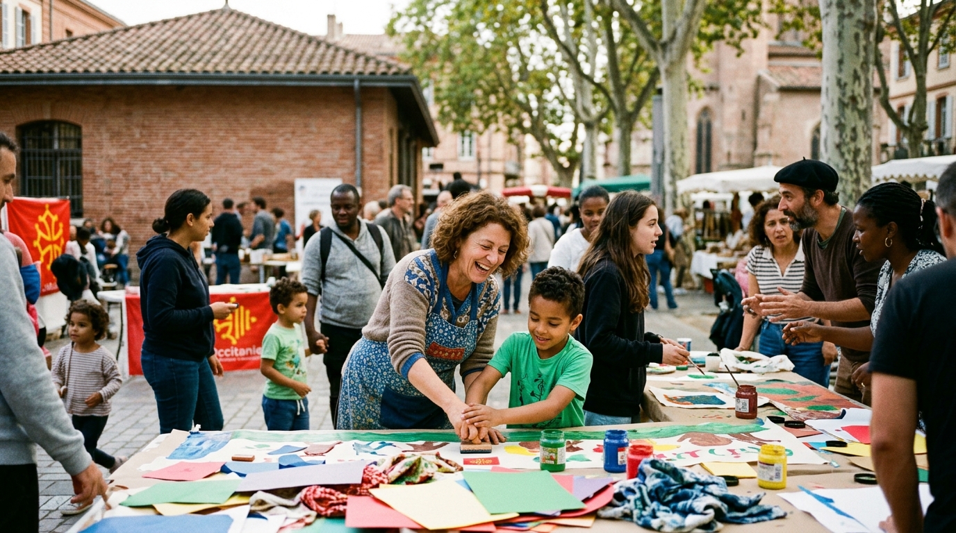 Ateliers d'expression pour les résidents des quartiers